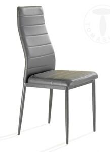 Židle CAMARO GREY TOMASUCCI (barva - šedá syntetická kůže)