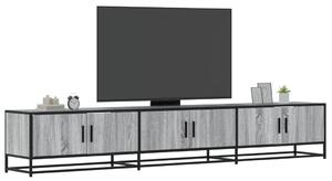 TV skříňka šedá sonoma 240 x 35 x 41 cm kompozitní dřevo 3300798