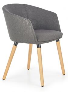 Halmar židle K266 + barevné provedení tmavě šedá