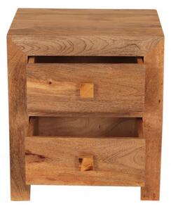 Noční stolek Hina 45x50x40 z mangového dřeva