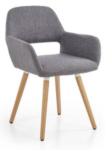 Halmar židle K283 + barevné provedení šedá