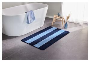 LIVARNO home Koupelnová předložka, 70 x 120 cm (tmavě modrá / světle modrá) (100374677003)