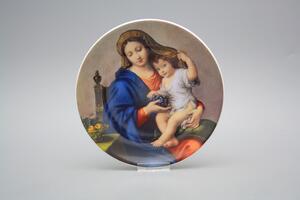 Bohemia Porcelán 1987 Talíř Virgine Mary Collection B - Pierre Mignard