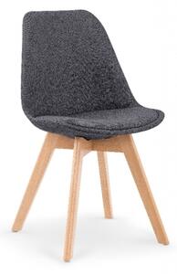 Halmar židle K303 + barevné provedení tmavě šedá