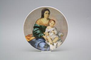 Bohemia Porcelán 1987 Talíř Virgine Mary Collection C - Murillo