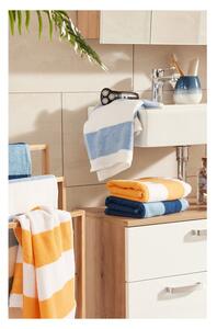LIVARNO home Prémiový froté ručník, 50 x 100 cm, 500 g/m2, 2 kusy (tmavě šedá / světle šedá) (100374739004)