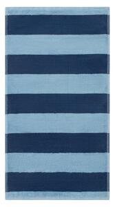 LIVARNO home Prémiový froté ručník, 50 x 100 cm, 500 g/m2, 2 kusy (tmavě modrá / světle modrá) (100374739003)