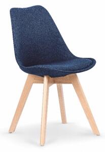 Halmar židle K303 + barevné provedení tmavě modrá