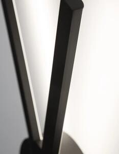 LED nástěnné svítidlo Reslin 24.5 černé