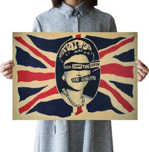 Plakát Sex Pistols, God save the queen č.274, 50 x 35 cm