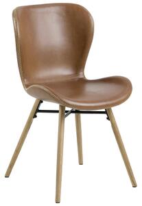 ŽIDLE, hnědá, barvy dubu Ambia Home - Jídelní židle