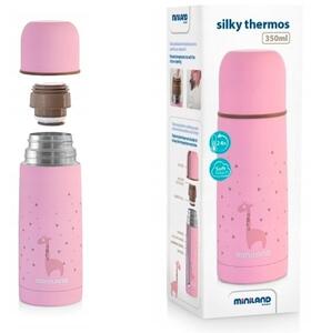 Dětská termoska Miniland 500 ml Barva: růžová