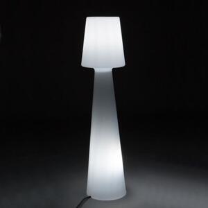 Stojací lampa pro venkovní i vnitřní použití DIVINA 110 TOMASUCCI (barva - bílá polyethylenová pryskyřice)