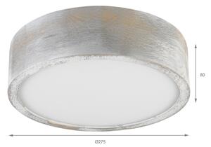 Brilagi - Stropní svítidlo PINO 1xE27/15W/230V borovice/stříbrná pr. 27,5 cm