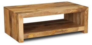 Konferenční stolek Hina s plnými boky 90x40x60 z mangového dřeva