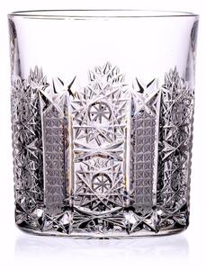Bohemia Crystal Ručně broušené sklenice Iris na whisky a rum 320ml (se
