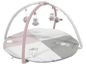 Růžová měkká designová hrací deka Tiamo