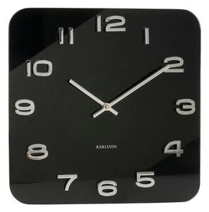 Nástěnné hodiny Vintage 35 cm Karlsson (Barva - černé)