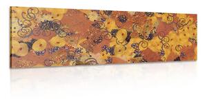 Obraz abstrakce inspirovaná G. Klimtem Varianta: 150x50