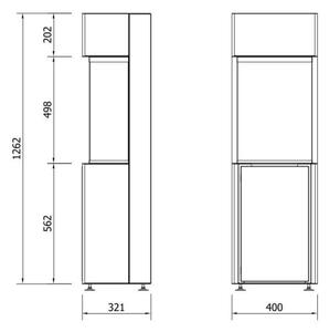 Planika Arcticon BEV - BIO krb na dálkové ovládání 126,2x40 cm 3,5kW