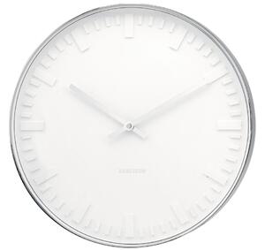 Nástěnné hodiny Mr.White 51,5 cm Karlsson (Barva - bílá)