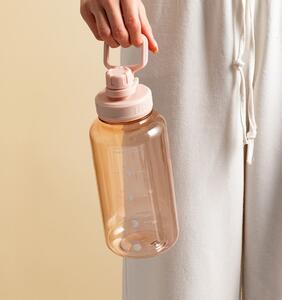 HOMLA Láhev Lunare s odměrkou béžová 0,95 l