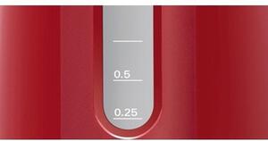 Rychlovarná konvice Bosch TWK3A014, červená, 1,7l