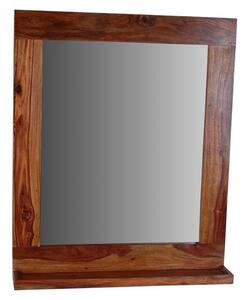 Zrcadlo Nela 65x80 z indického masivu palisandr