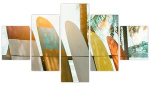 Obraz - Surfovací prkna (125x70 cm)