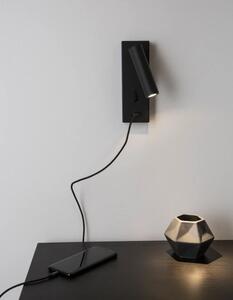 Moderní nástěnné svítidlo Fuse 6 černé