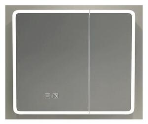 BRILAGI - LED Zrcadlová koupelnová skříňka s podsvícením BRONTE DOUBLE 60x75 cm