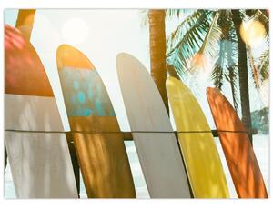 Obraz - Surfovací prkna (70x50 cm)