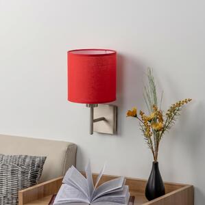 BRILAGI - LED Nástěnné svítidlo NUBILA 1xE27/60W/230V matný chrom/červená