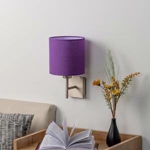 BRILAGI - LED Nástěnné svítidlo NUBILA 1xE27/60W/230V matný chrom/fialová