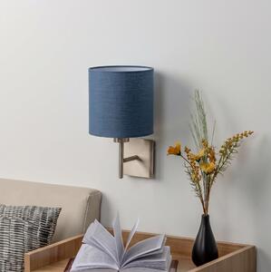 BRILAGI - LED Nástěnné svítidlo NUBILA 1xE27/60W/230V matný chrom/tmavě modrá