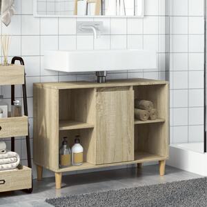 Koupelnová skříňka dub sonoma 80 x 33 x 60 cm kompozitní dřevo