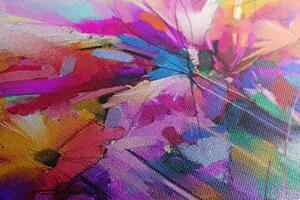 Obraz abstraktní barevné květy Varianta: 60x40