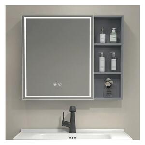 BRILAGI - LED Zrcadlová koupelnová skříňka s podsvícením NOTO SINGLE 60x65 cm