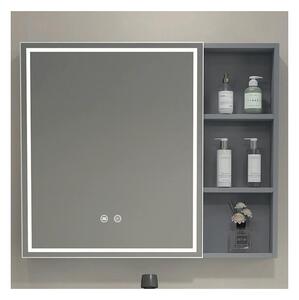 BRILAGI - LED Zrcadlová koupelnová skříňka s podsvícením AVOLA SINGLE 75x70 cm