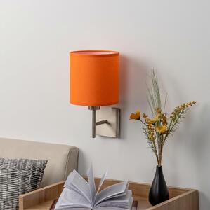 BRILAGI - LED Nástěnné svítidlo NUBILA 1xE27/60W/230V matný chrom/oranžová