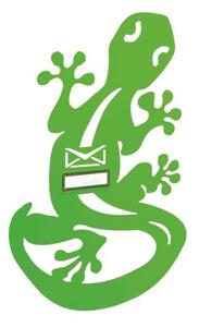 MIA Geko - výměnný kryt pro poštovní schránky MIA box, ještěrka