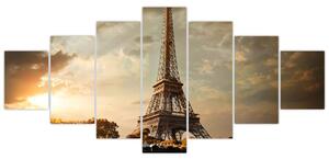 Obraz - Eiffelova věž, Paříž, Francie (210x100 cm)