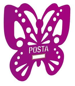 MIA Butterfly - výměnný kryt pro poštovní schránky MIA box, motýl