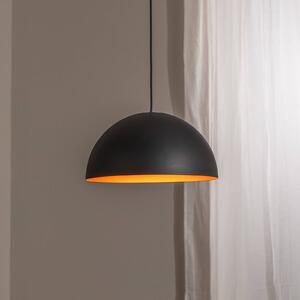 BEGA Závěsné svítidlo LED Studio Line 50993, černá/měděná, Ø 35 cm, stmívatelný, Černá, Obývací pokoj / jídelna, Hliník