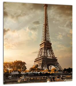 Obraz - Eiffelova věž, Paříž, Francie (30x30 cm)