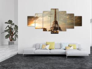 Obraz - Eiffelova věž, Paříž, Francie (210x100 cm)