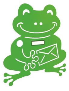 MIA Frog - výměnný kryt pro poštovní schránky MIA box, žába