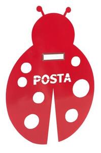 MIA Ladybug - výměnný kryt pro poštovní schránky MIA box, beruška