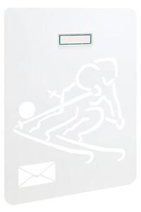 MIA Skier - výměnný kryt pro poštovní schránky MIA box, lyžař