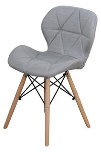 Jídelní židle ALFA šedá látka (Jídelní židle)